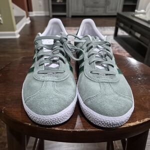 adidas Green and White Women's Sneakers